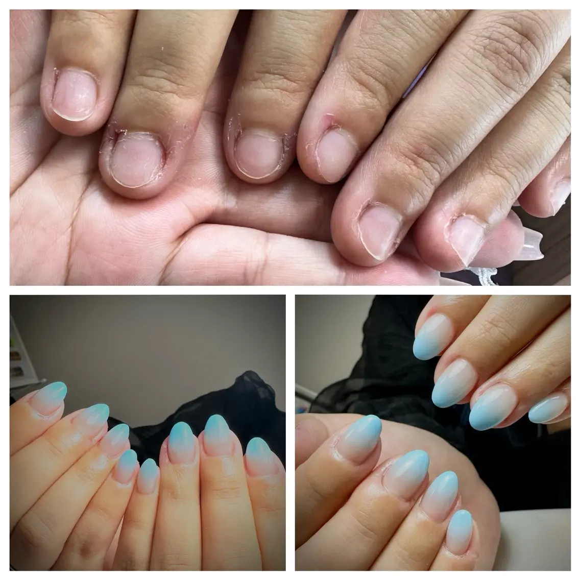 ネイル クリアネイル フットネイル フレンチネイル ジェルネイル 韓国ネイル ハンドネイル ハンドケア nail salon Feerieのネイルデザイン