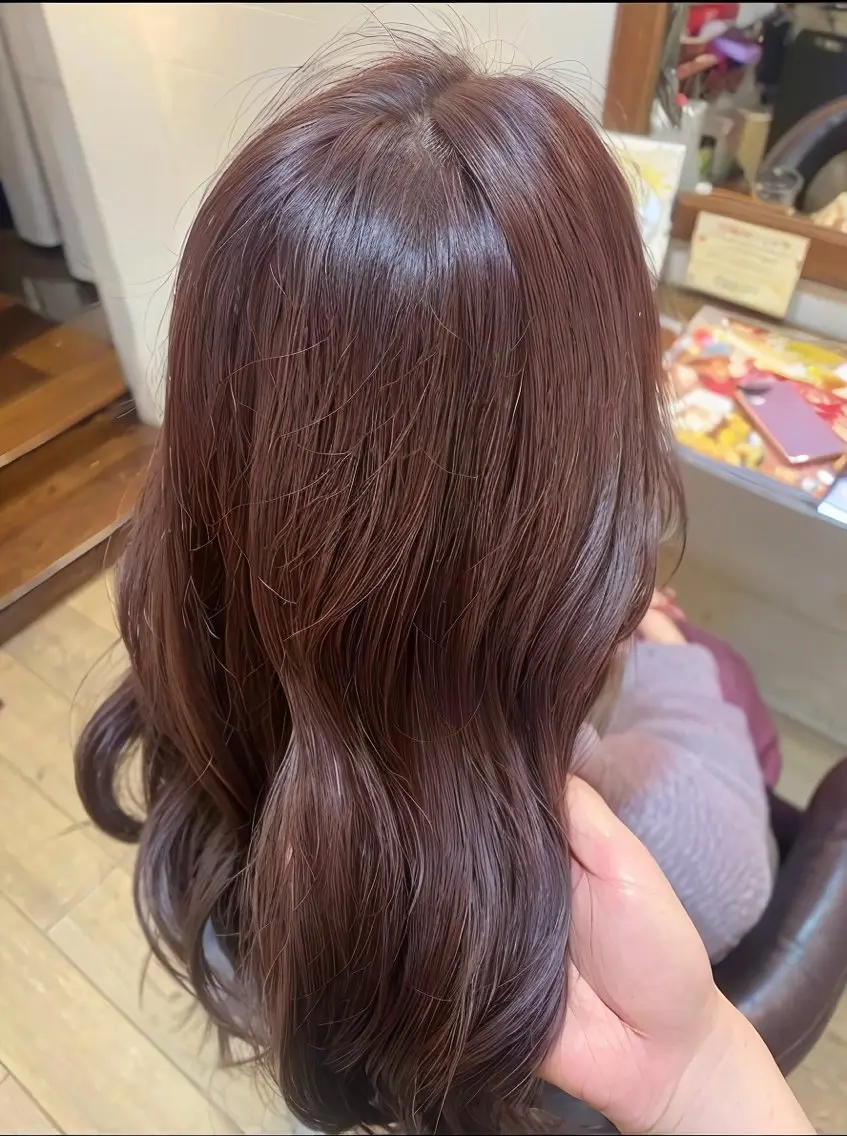 セミロング カラー ヘアカラー 🐾 かとう 🐾のヘアスタイル