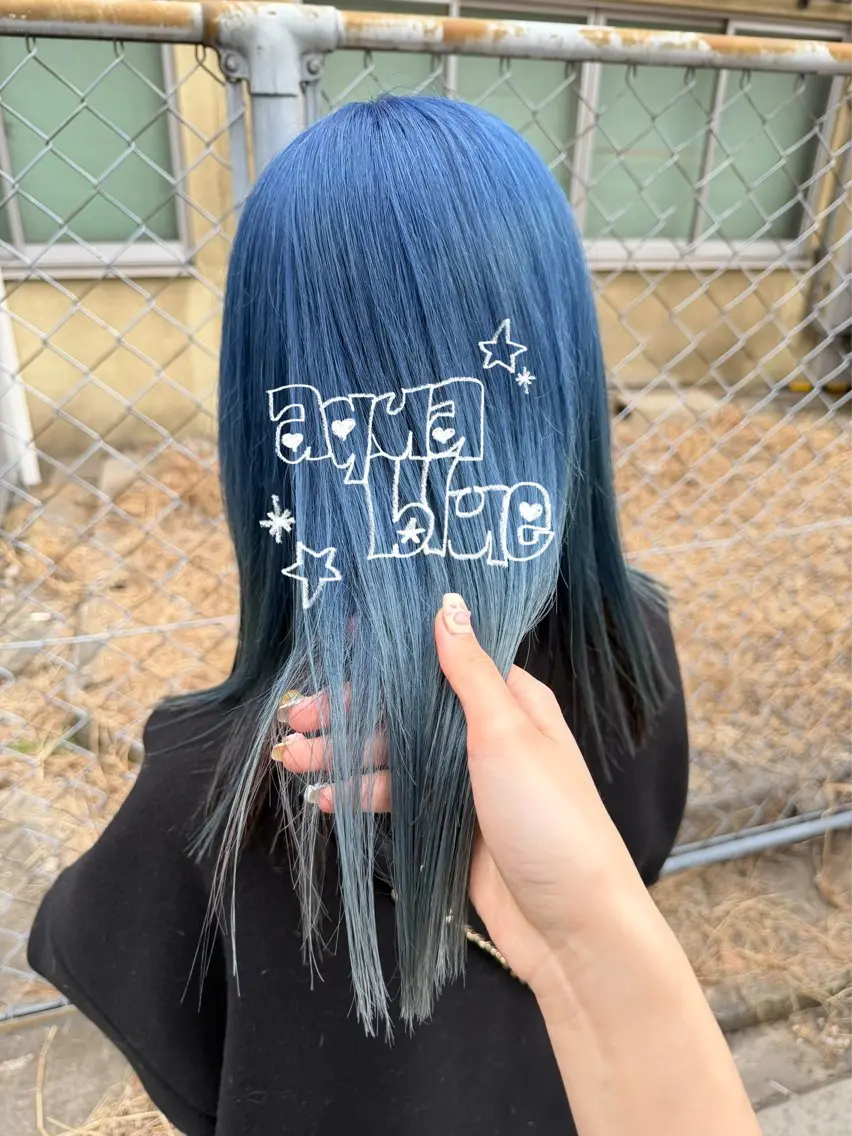 ミディアム カラー ブリーチ ブロンド ヘアカラー トリートメント Karin trスタイリスト🥀のヘアスタイル