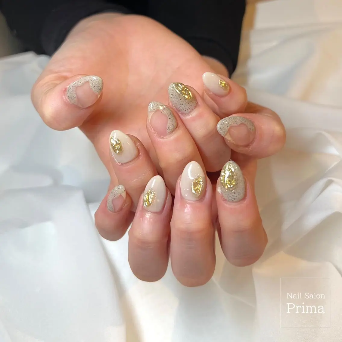 ミディアム ネイル SalonPrima 西院Nail&Eyeのネイルデザイン