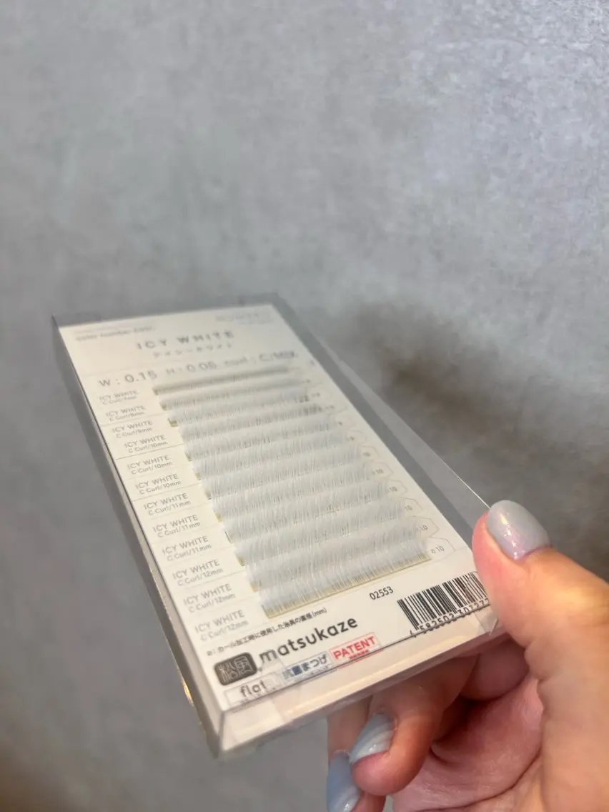 SNS掲載モデル様🤍ホワイトエクステ🤍の写真
