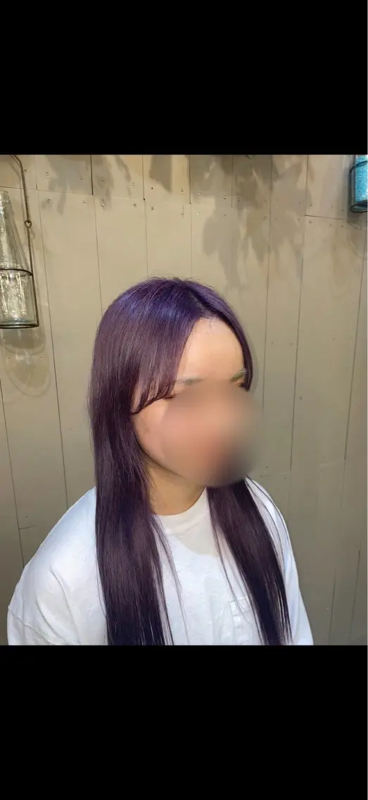 カラー ヘアカラー バウハウスヘア ひなのヘアスタイル