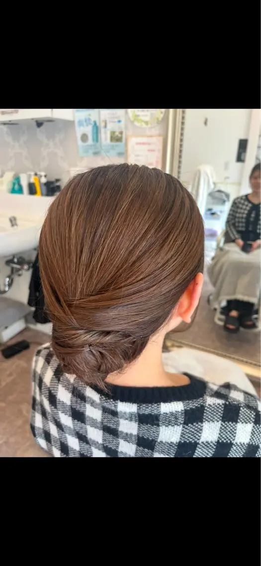 ヘアアレンジ 入学式 卒業式のヘアスタイル La.fleur ラ.フルールのヘアスタイル