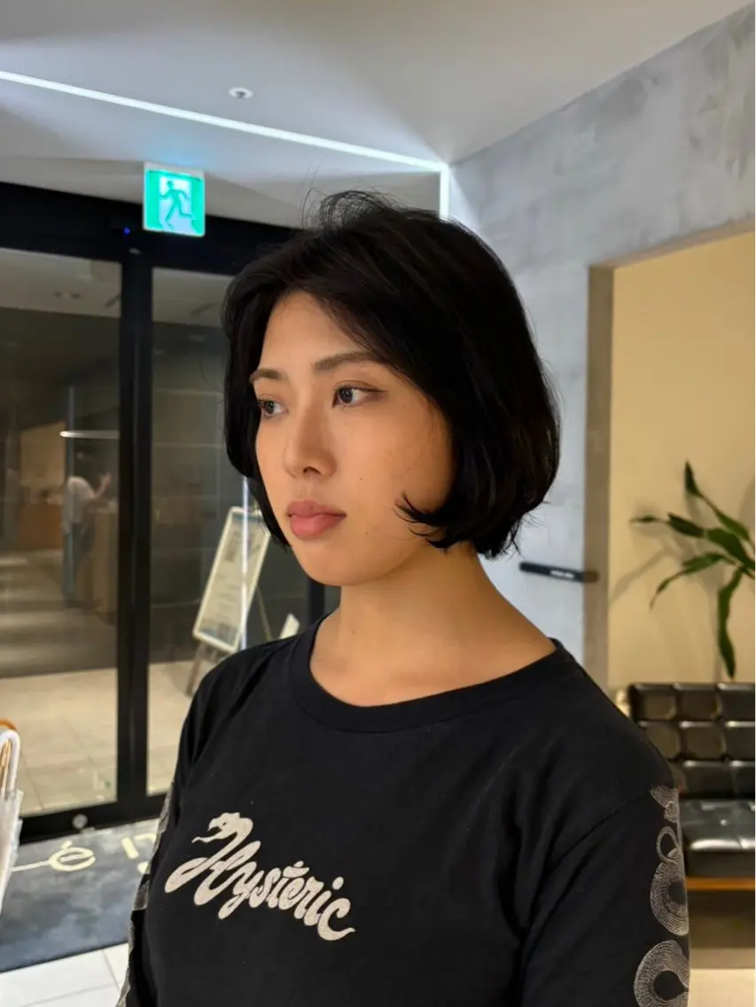 ショート カット KAREN（ému） 伏見/カットモデルのヘアスタイル
