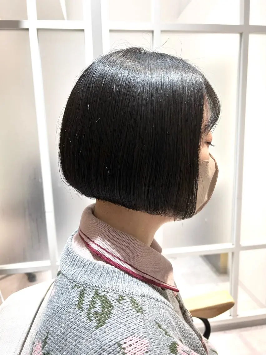 ショート 似合わせボブ🫧 丸みショート藤本のヘアスタイル
