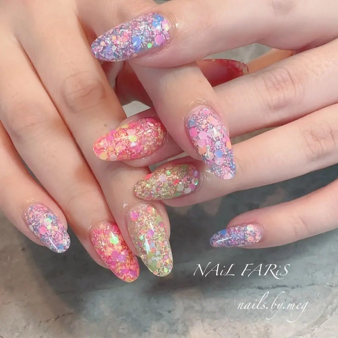 ネイル NAiL FARiS Megのネイルデザイン