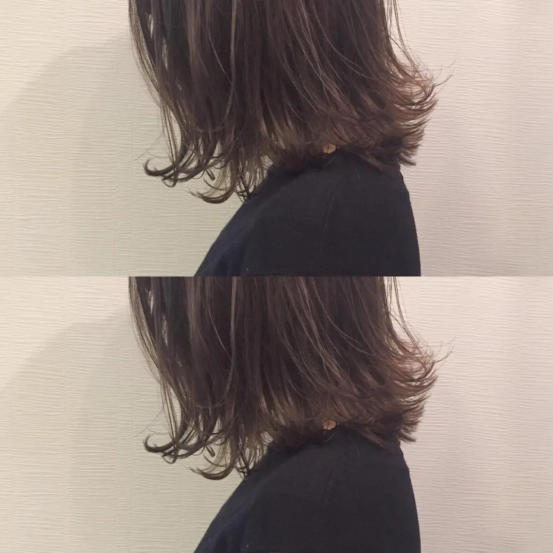 ミディアム カラー アディクシーカラー ブリーチ グラデーションカラー ブリーチなしカラー 似合わせカット カット ヘアカラー トリートメント 池田 真由美のヘアスタイル