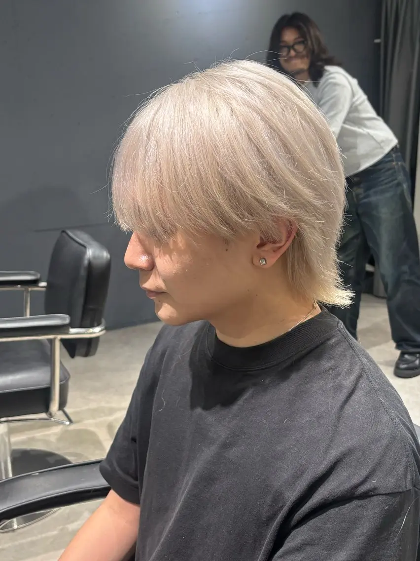 ショート カラー メンズ 【メンズパーマ特化】 中戸 滉のヘアスタイル