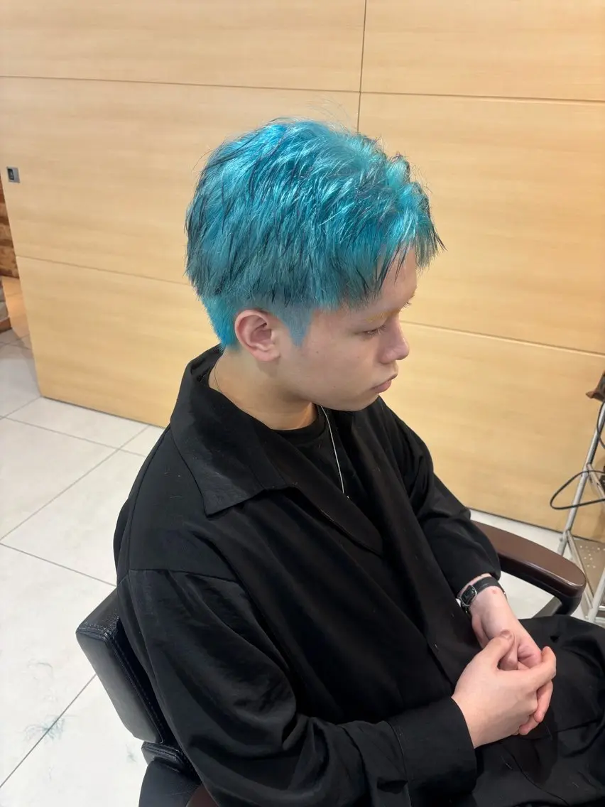 カラー メンズ 💈メンズパーマ カラー💈momoのヘアスタイル