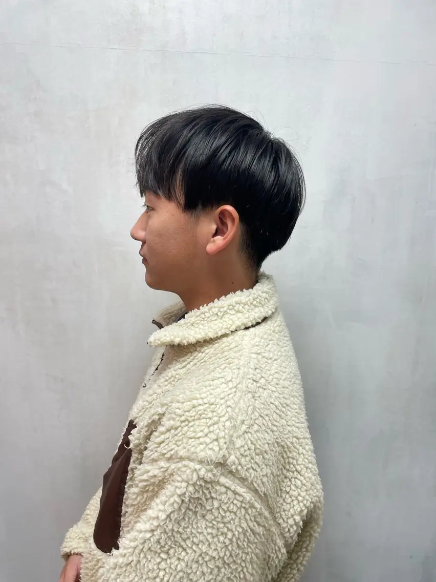 メンズ 🧸顔周りカット /透明感🎀のヘアスタイル