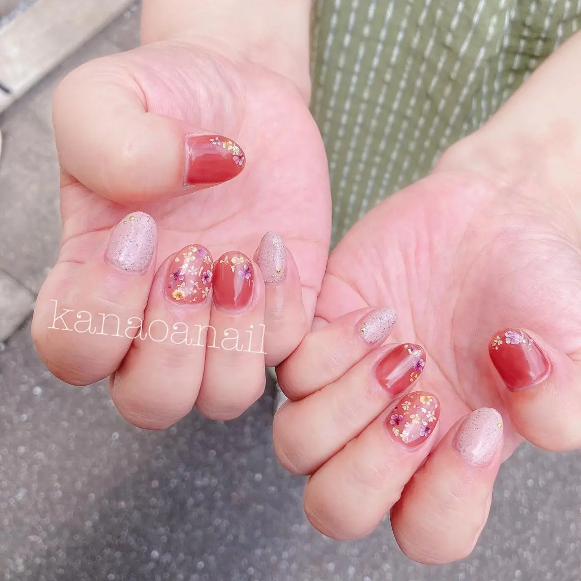 ネイル 地爪育成💅 kanaoanailのネイルデザイン