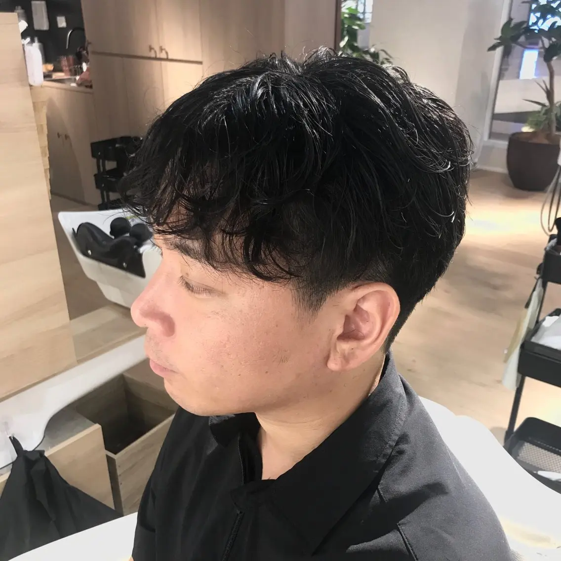 ミディアム メンズ ツーブロック 刈り上げ カット ヘッドスパ 6月3日【メンズ 専門】natsumiのヘアスタイル