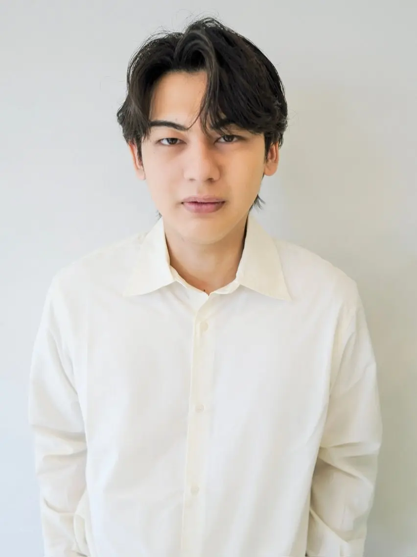 ショート メンズ カット パーマ ill副店長 立和田純也のヘアスタイル