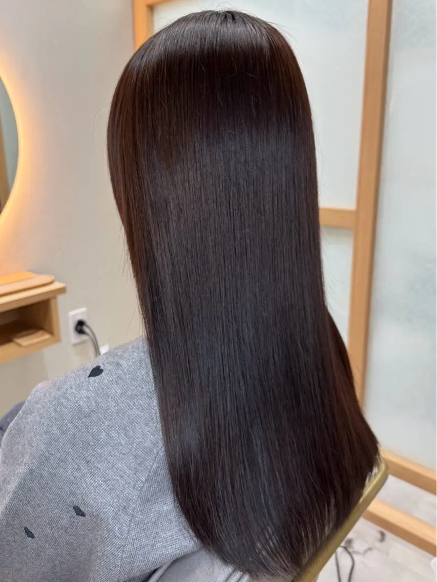 ロング カラー みな🫧艶カラー /似合わせカットのヘアスタイル
