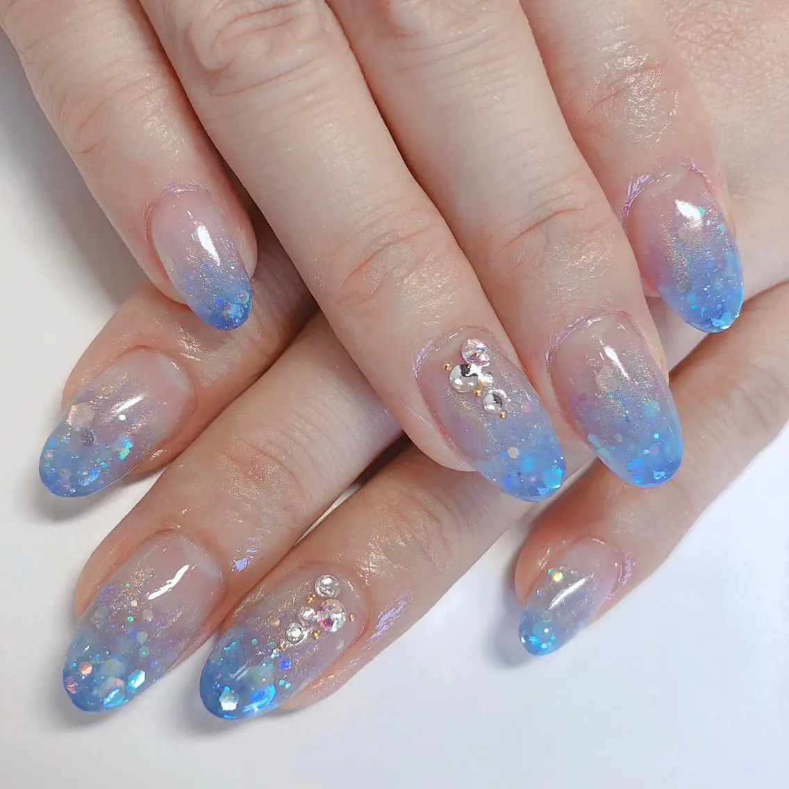 ネイル グラデーション スカルプネイル Nail salon Stellaのネイルデザイン