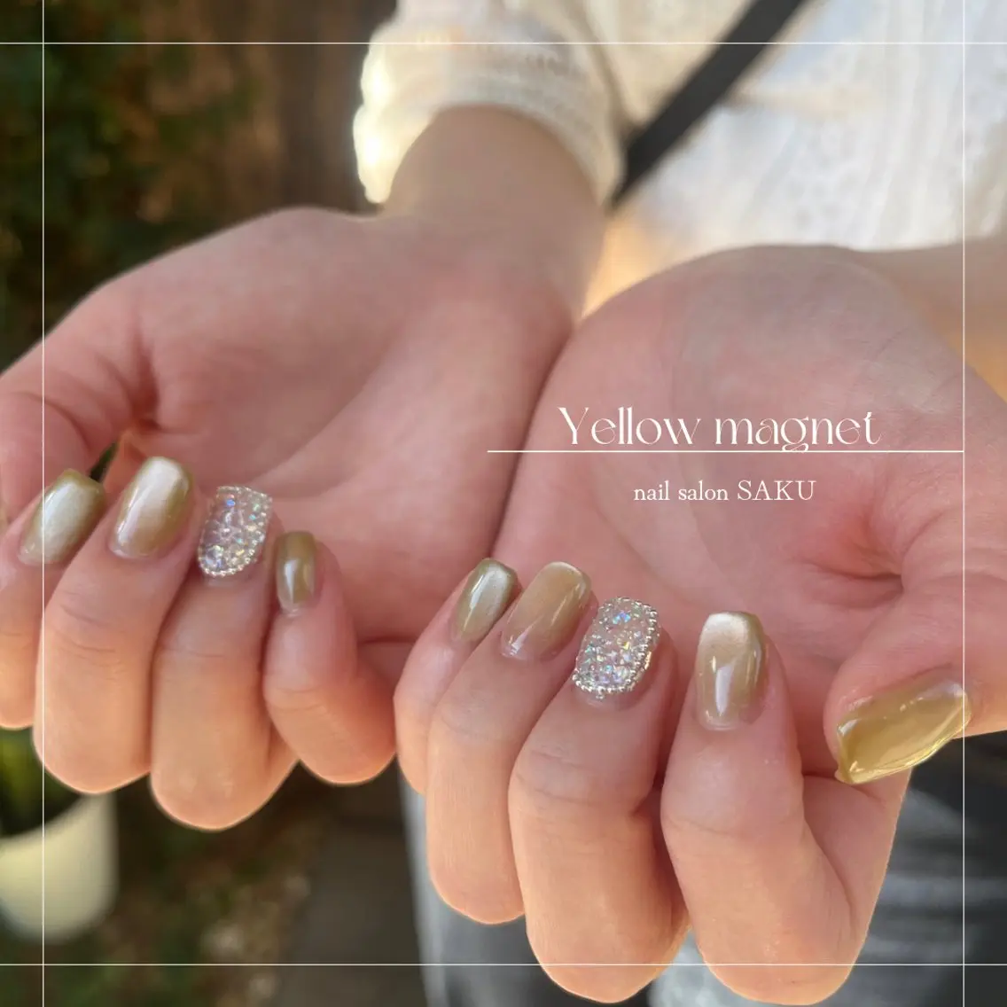 ネイル ニュアンスネイル シンプルネイル SAKU nail 作島茜のネイルデザイン