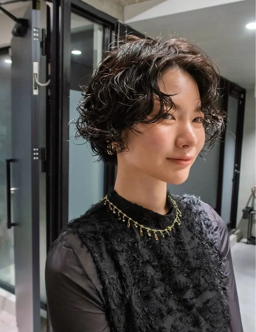 パーマ パーマ ／ななのヘアスタイル
