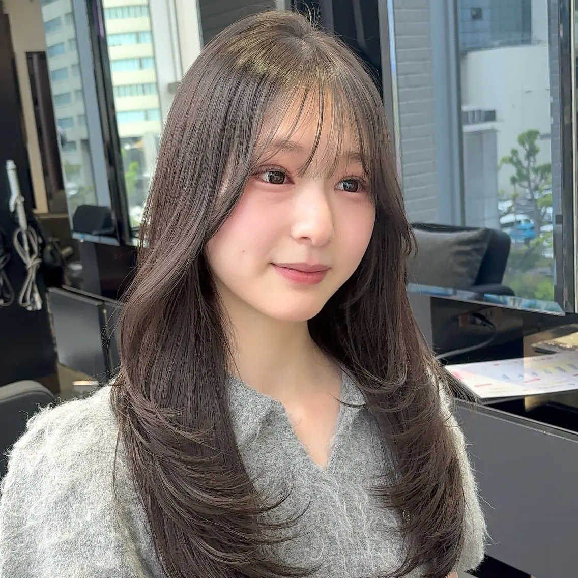 ロング カラー ヘアカラー yuzu🌈／透明感 カラー／ハイトーンのヘアスタイル