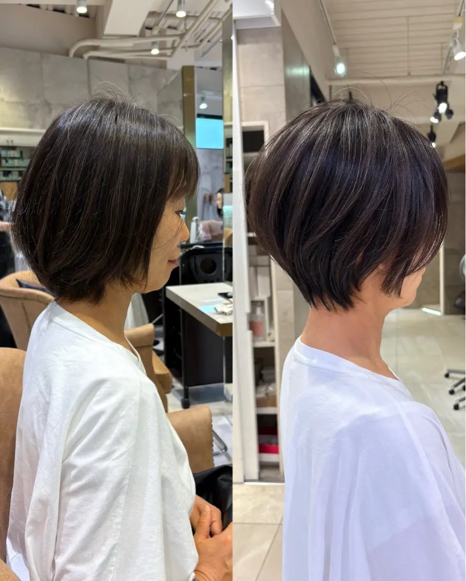 ショート カラー かなる 🐾のヘアスタイル