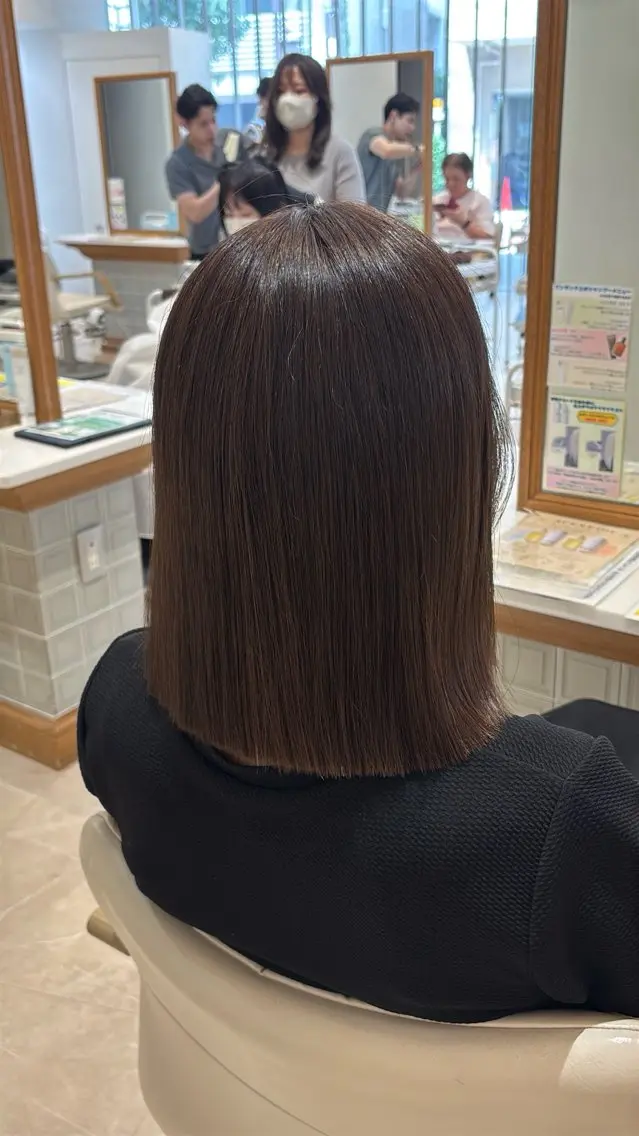 ミディアム 川又 愛美のヘアスタイル