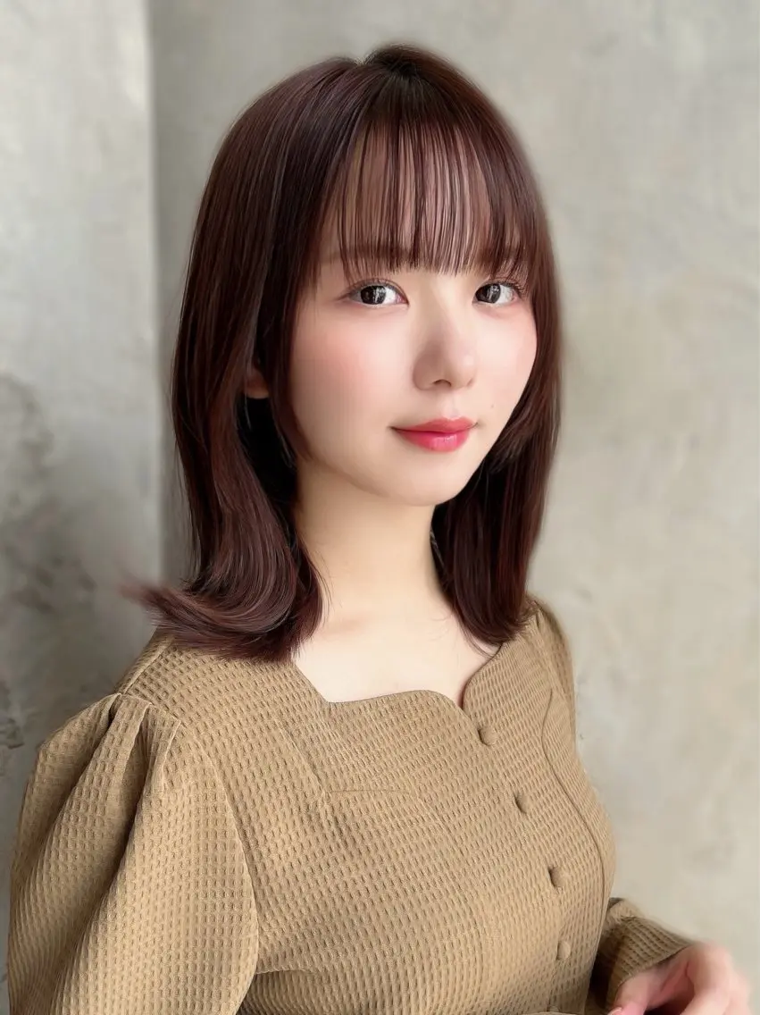 ミディアム カラー パーマ ヘアカラー トリートメント 銀座✨ショートボブ ショート/坂本亜裟海のヘアスタイル