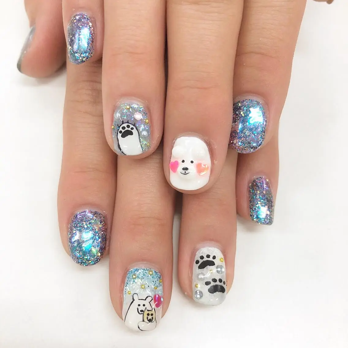 ネイル アートネイル 卒業式 RandS NAIL sumireのネイルデザイン