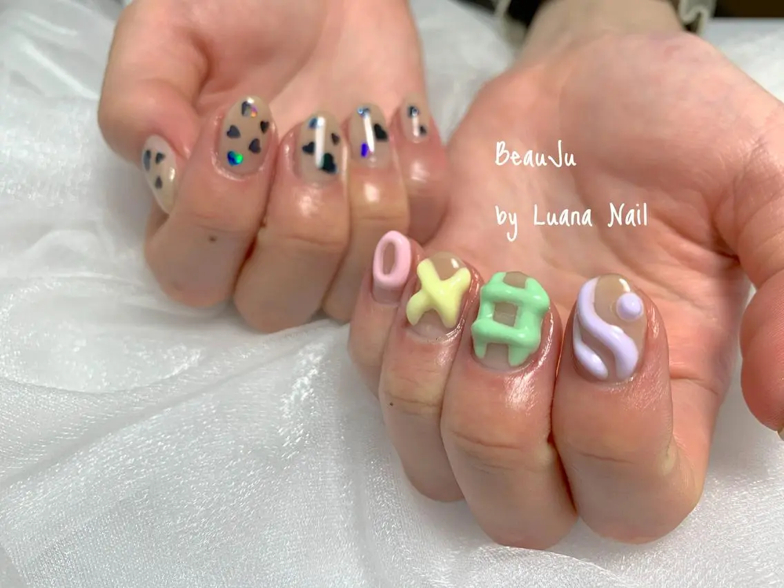 ネイル ハンドネイル BeauJu by Luana Nailのネイルデザイン