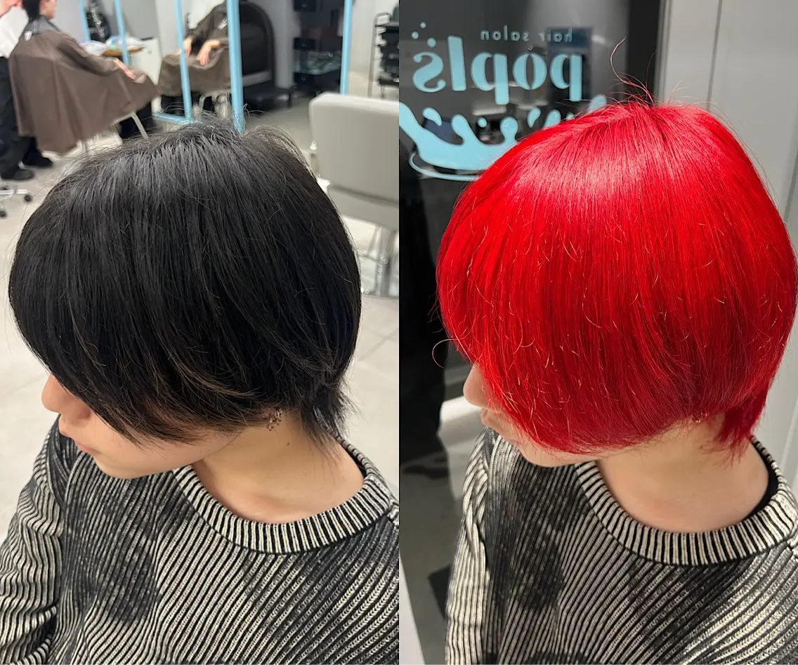 カラー メンズ 縮毛矯正練習 モデル募集✨️NOAのヘアスタイル
