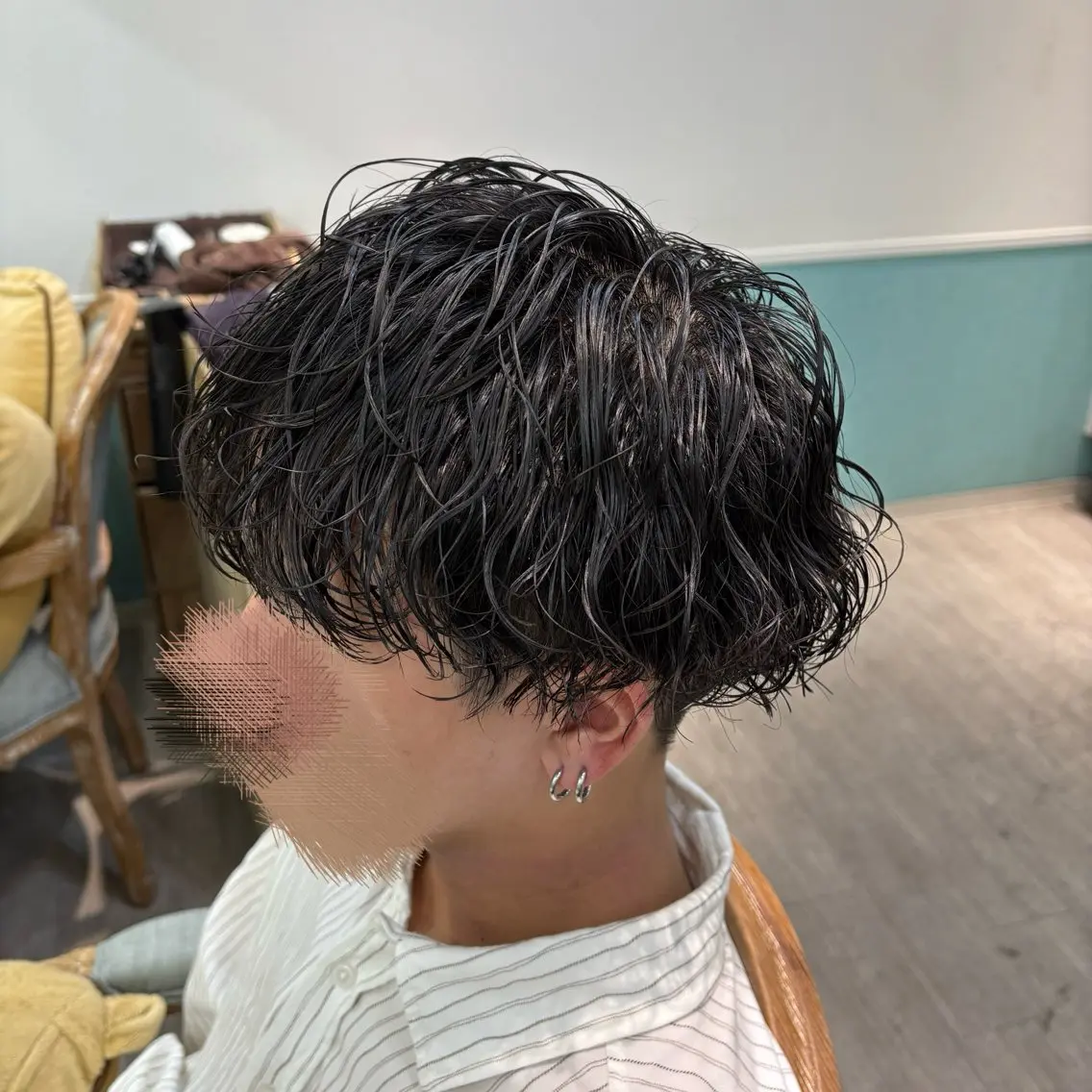 ショート 韓国風ヘア 似合わせカット カット パーマ 【メンズ専門】 髙橋琉偉のヘアスタイル