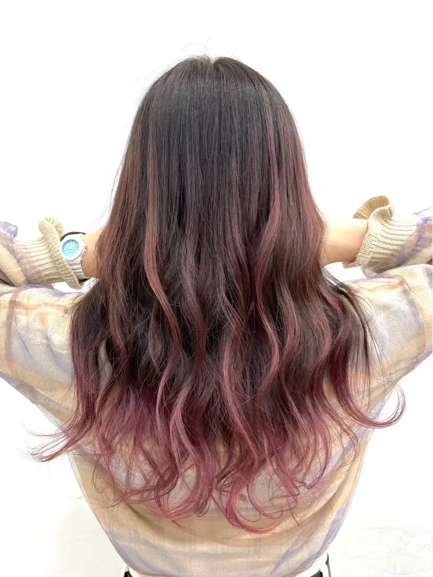 カラー ALIVE 河合優吾のヘアスタイル