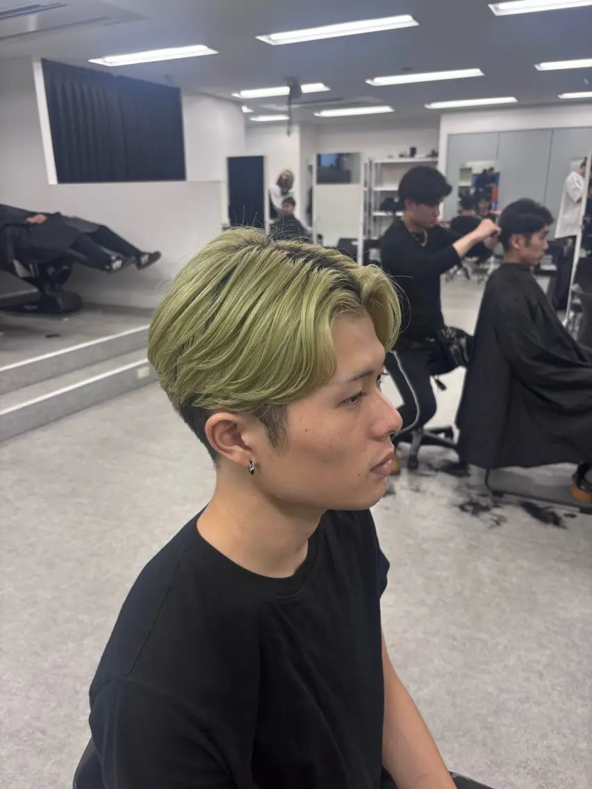 メンズ メンズ特化美容師 アンリのヘアスタイル