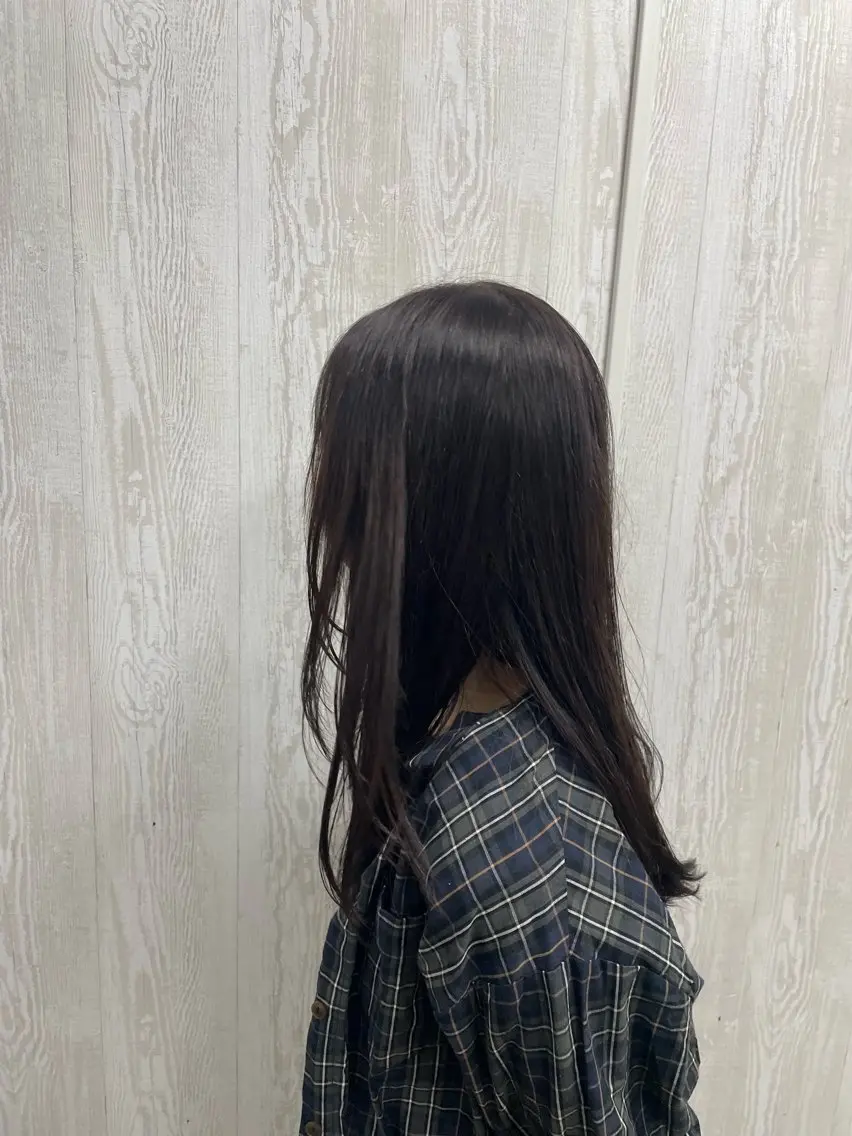 ロング チョコレートブラウン レイヤーカット 🥥ニシダテ アイラ🥥のヘアスタイル