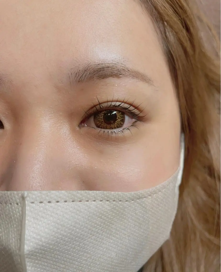 まつ毛パーマ（コスメリフト〉の写真
