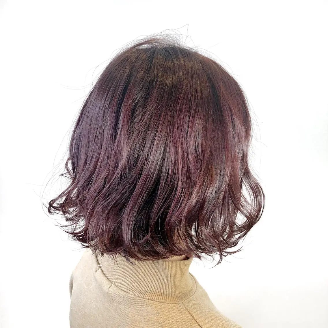 ショート パープルカラー 高橋胡桃🪽 ディレクターのヘアスタイル