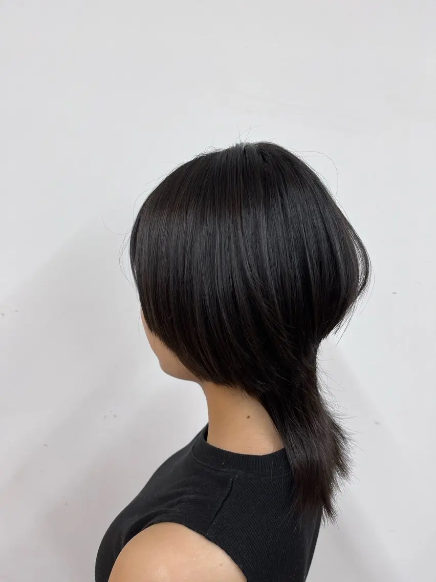 ショート ショートヘア ウルフカット 田尾 凌雅のヘアスタイル