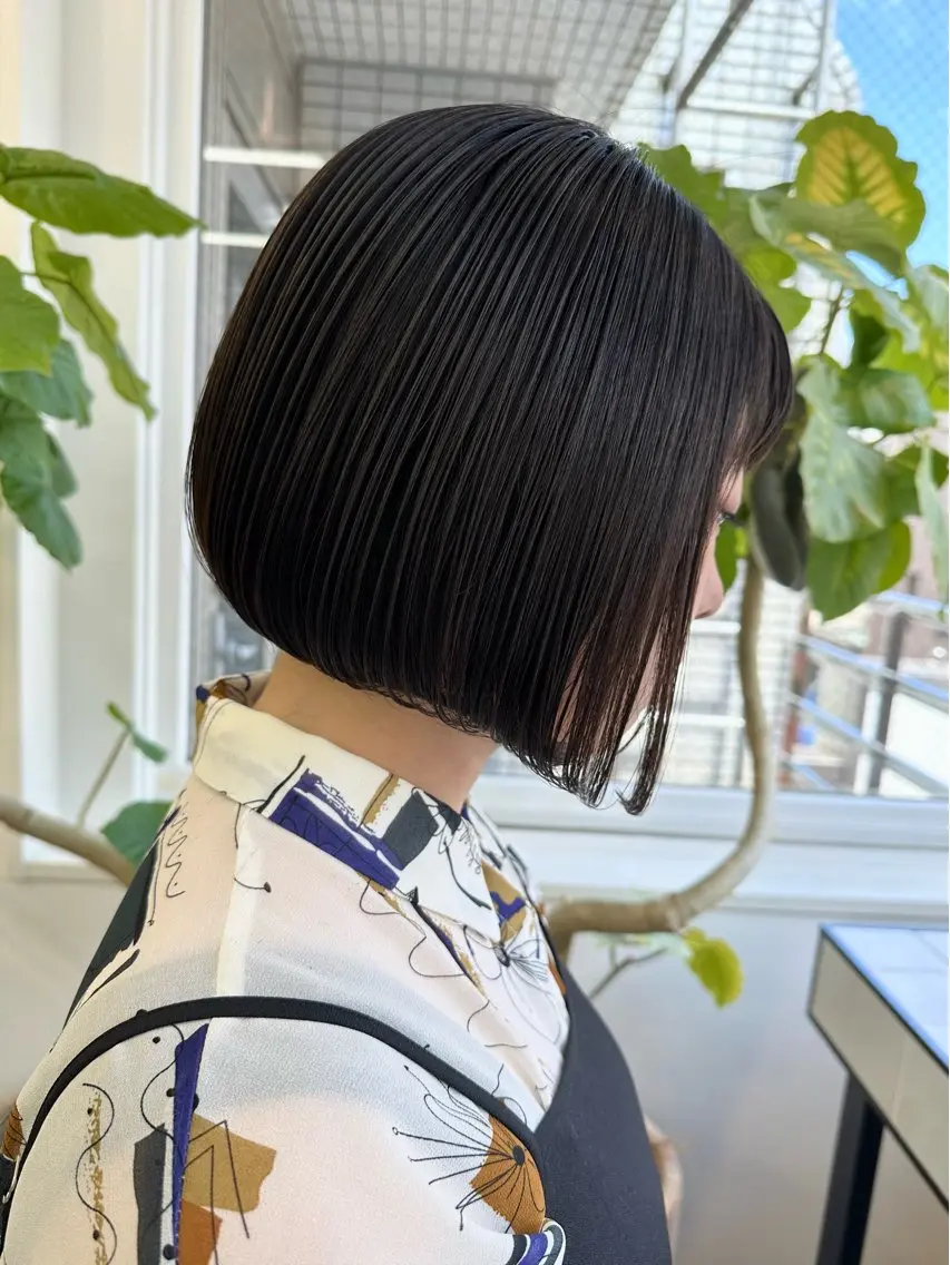 ショート カラー カット ヘアカラー トリートメント MOE /Zina横浜2ndのヘアスタイル