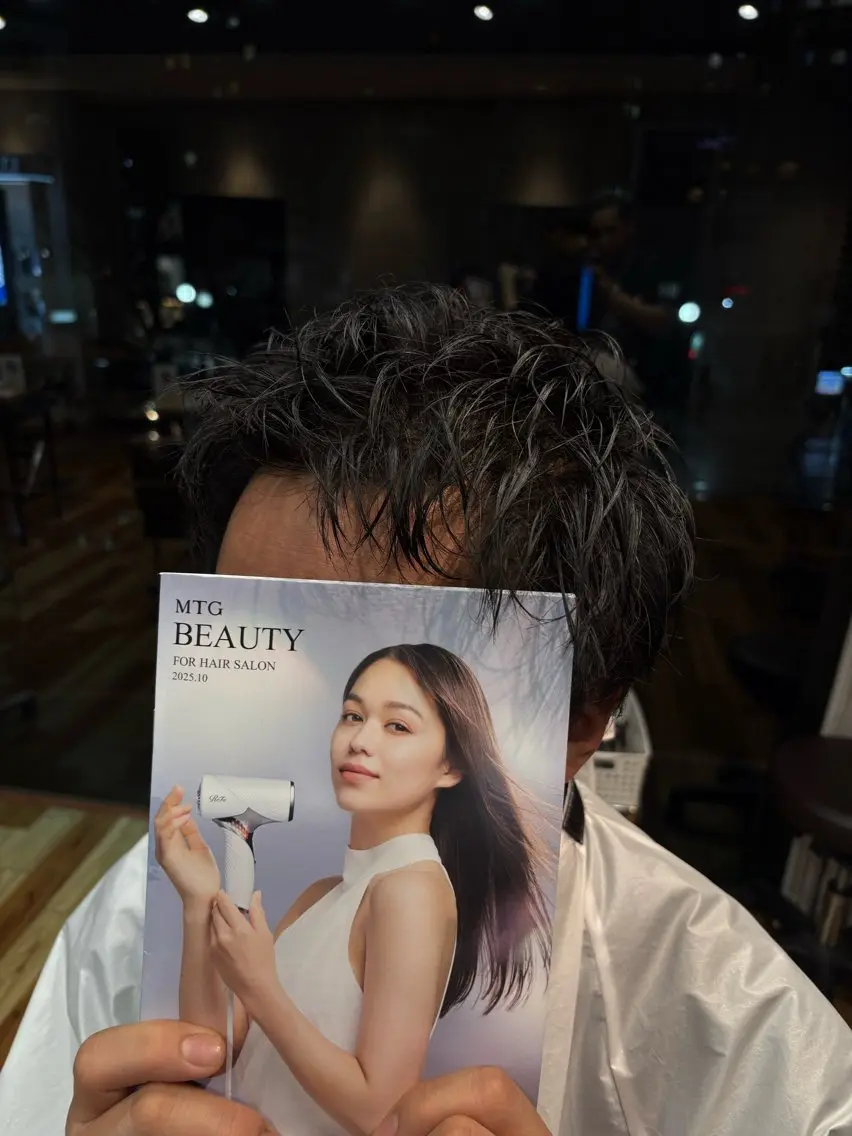 メンズ スパイキーショート 末永 龍星のヘアスタイル