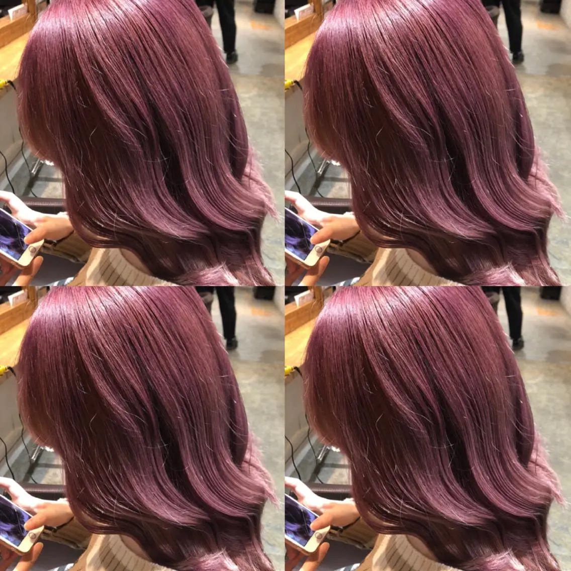 ミディアム カラー Minami. 🩵 再現性特化ヘアのヘアスタイル