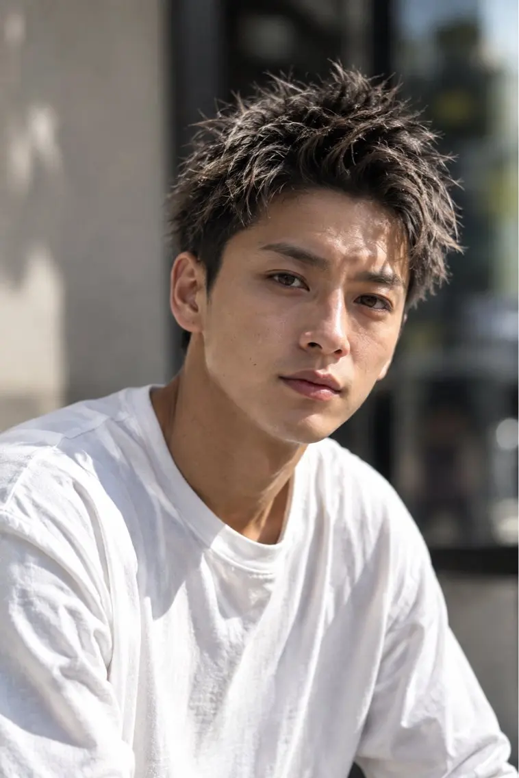 ショート メンズ カット mellowman 【メロウマン】のヘアスタイル