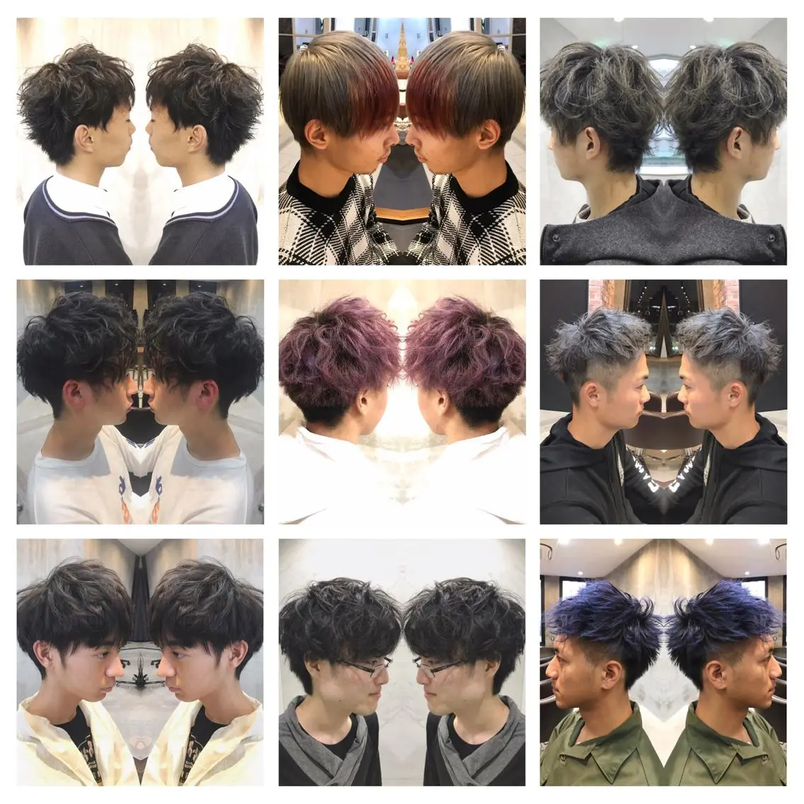 ショート カラー メンズ ヘアカラー 重政 和樹のヘアスタイル
