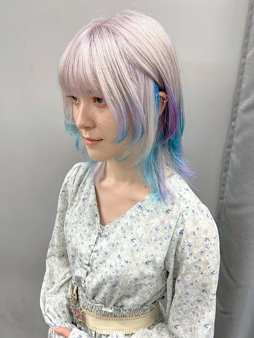 【新規】カット＋トリプルカラー＋トリートメント¥33550​〜​→¥17200​〜​の写真