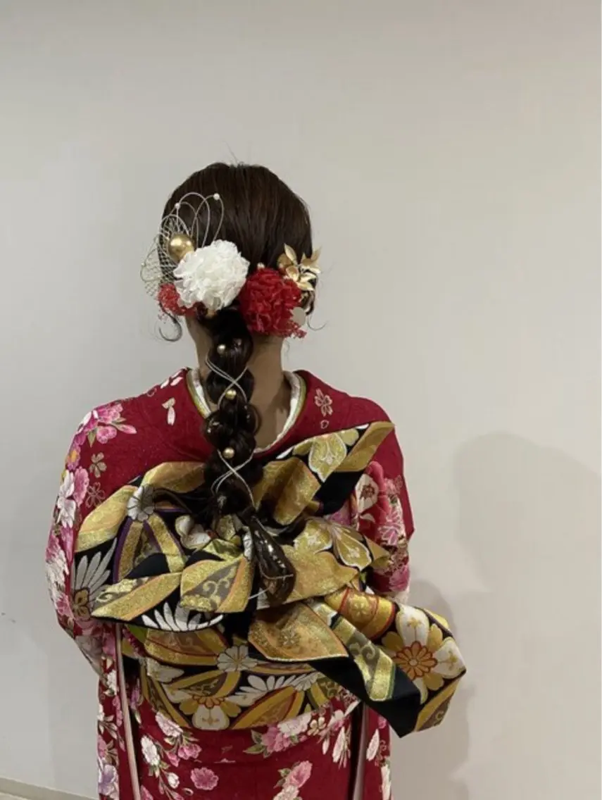 ヘアアレンジ 安田 里奈のヘアスタイル