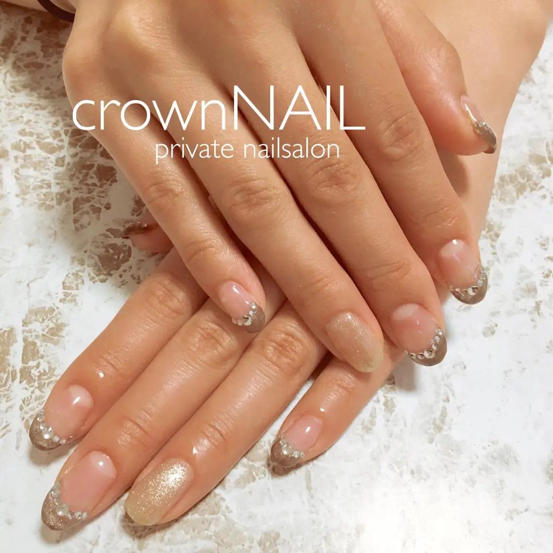 ネイル フレンチネイル ensowa✱laf NAILのネイルデザイン