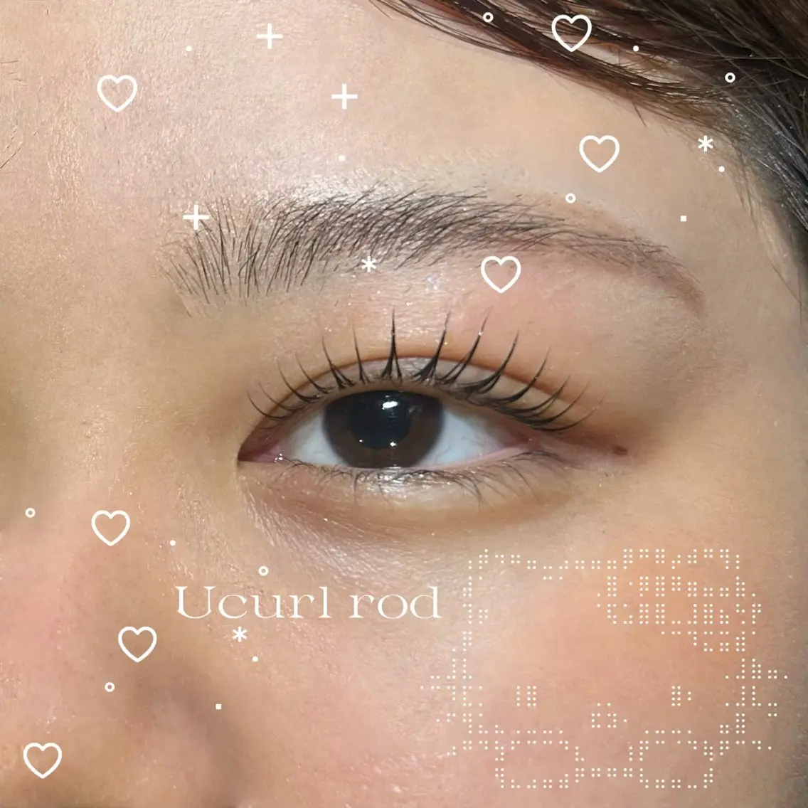 マツエク・マツパ YUI アイリスト ᐩᕀ UNELMAのマツエク・マツパデザイン