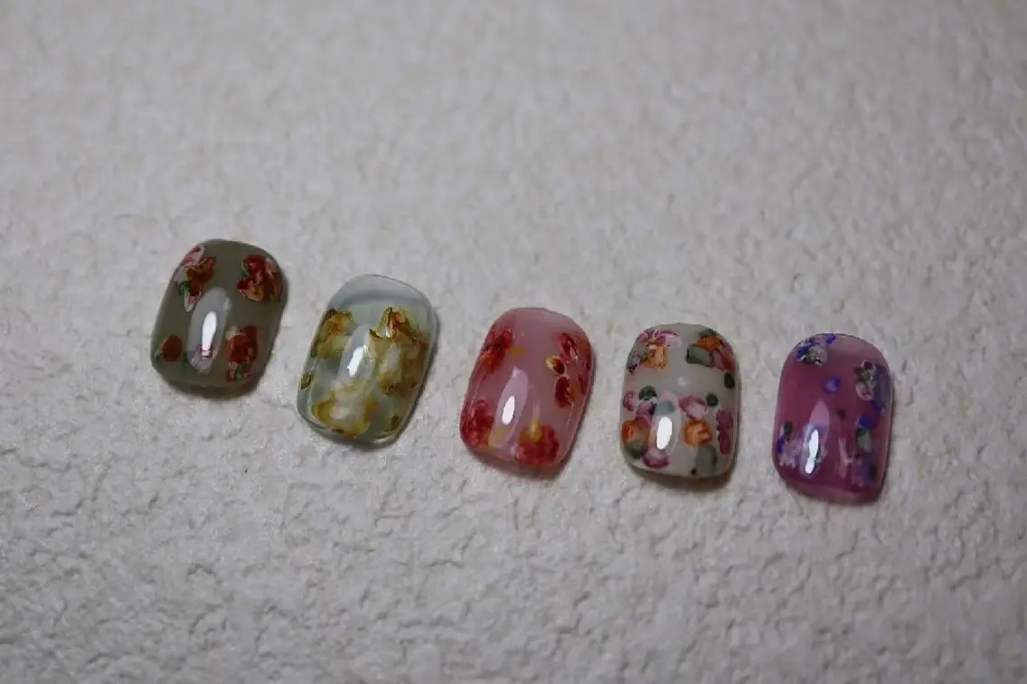 限定ニュアンスネイル💅韓国風の写真
