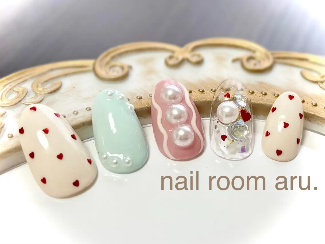 ネイル nail room aru.のネイルデザイン