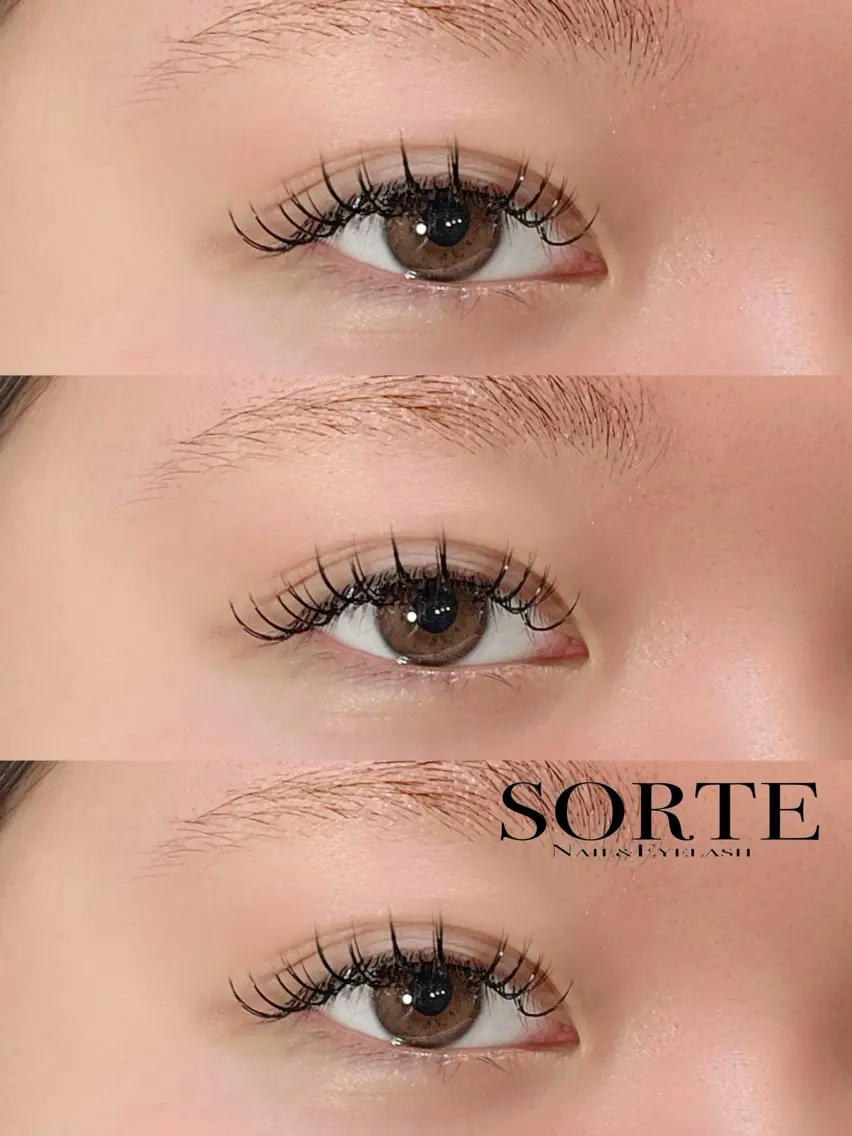 マツエク・マツパ eyelash SORTEのマツエク・マツパデザイン