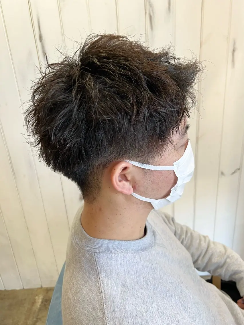 ショート メンズ カウンセリング重視 🥥國谷俊介🥥のヘアスタイル