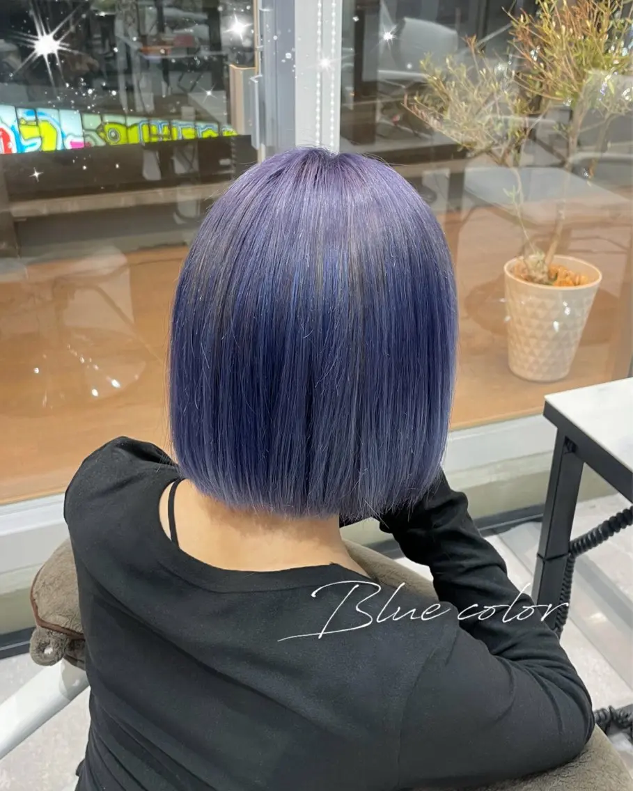 ミディアム カラー ヘアカラー レイヤーカット/ ヘアカラー/RENAのヘアスタイル