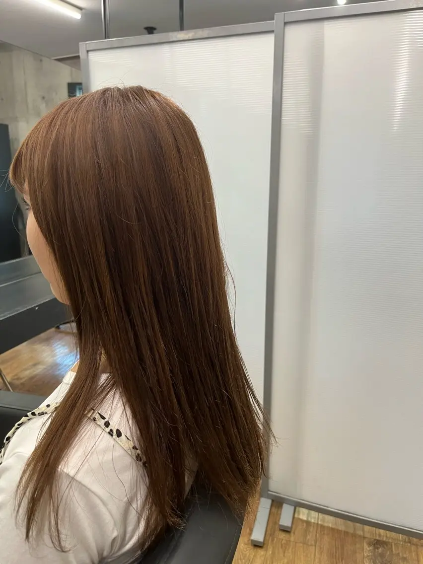 ロング カラー 永井 脩弥のヘアスタイル